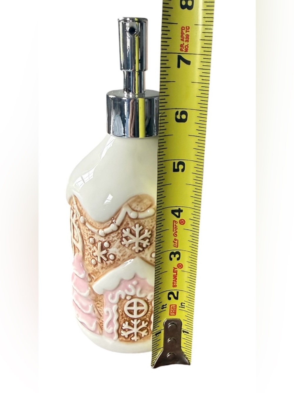 New Gingerbread House Soap Dispenser - Picture 3 of 3